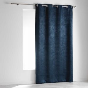 Rideau &agrave; oeillets 140x240cm Dreamtime indigo