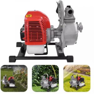 Pompe &agrave; eau &agrave; essence 2 temps pompe de jardin 2 hp 42,5CC moteur &agrave; essence 1 'pompe de piscine d'&eacute;tang