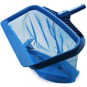 &Eacute;puisette de piscine professionnelle, outil de nettoyage robuste avec sac en maille de nylon fin et profond - Nettoyage rapide, bord de ramassage