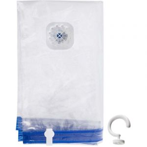 Sac sous vide pour vetements literie avec cintre 70x104 cm