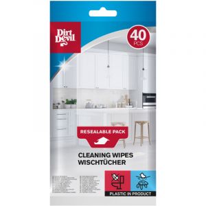 Lingettes de nettoyage DIRT DEVIL, fa&ccedil;ades de cuisine
