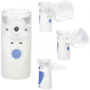 Wolketon Nebuliseur a main atomiseur inhalateur a vapeur nebuliseur a mailles domestique pulverisateur atomiseur portable electrique nebuliseur USB