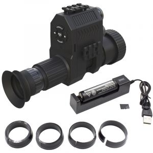 Monoculaire de vision nocturne num&eacute;rique 1080p avec lampe torche infrarouge 940 nm et lampe torche infrarouge.