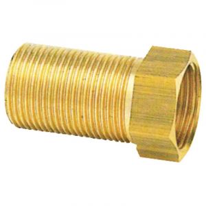 Thermador - Rallonge laiton filetée Mâle Femelle 1/2 (15/21) - Longueur 40 mm