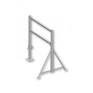 Altrad &ndash; Tr&eacute;teau dauphin&eacute; 1150mm &ndash; Charge maximale 18Kg &ndash; &Eacute;chafaudage de ma&ccedil;on &ndash; V01924