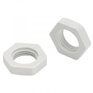 52090200 mgm 16-7035 Contre-&eacute;crou M16 x 1.5 Polyamide gris clair (ral 7035) 1 pc(s) V136963 - Bopla