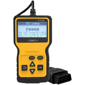 Outil de Diagnostic Voiture OBD2 Universel Lecteur de Code Valise Diagnostique Auto Scanner Diagnostic OBDII Support Fran&ccedil;ais