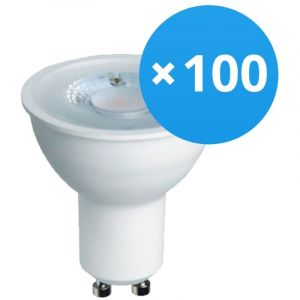 Lot 100x Spot LED GU10 PAR16 4W 345lm 36D - 827 Blanc Très Chaud