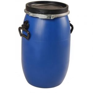 Fut / Bidon 30 litres bleu à ouverture totale