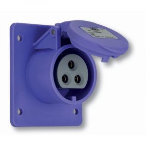 PCE - prise pour tableau 16A 2P 24V violet IP44 twist 362 MASK5907711107828 362V