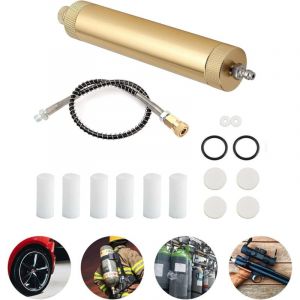 Filtre &agrave; compresseur d'air, filtre &agrave; eau et s&eacute;parateur d'huile avec tuyau haute pression, pompe &agrave; filtre &agrave; air pcp, filtre &agrave; air haute pression avec