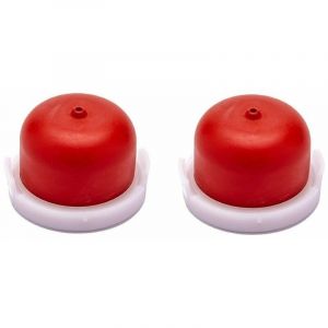 Cyclingcolors - 2x Pompe d'amorçage compatible avec Briggs & Stratton 496115 694395 4180 5085H 5085K poire carburateur tondeuse débroussailleuse