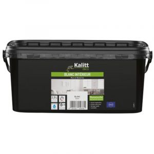 Kalitt Mur Et Plafond Monocouche Acrylique Blanc Satin 2.5 L - Kalitt Deco
