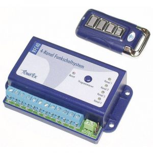 Syst&egrave;me de commutation radio t&eacute;l&eacute;commande incluse Port&eacute;e max.: 50 m 12 v/dc S811612 - Towitek