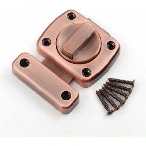 ZVD - Serrure de Porte (L)Coulissante Barre d'&Eacute;table Serrure de Porte Crochet et &OElig;il Boucle de Porte Cl&ocirc;ture en Bois Serrure de Porte Noire Serrure