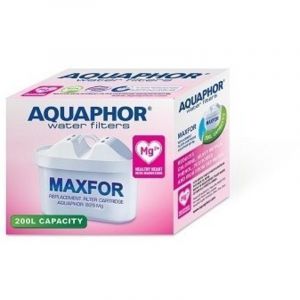 Aquaphor - Cartouche maxfor Plus magnésium Mg2+, cartouche enrichissant l'eau en magnésium, capacité de la cartouche 200 l