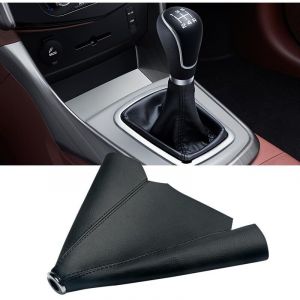 Soufflet Levier de Vitesse pour Voiture,Soufflet Levier de Vitesse,Housse de Vitesse accessoire sp&eacute;cifique En Cuir PU pour Voiture,de Voitures &agrave;