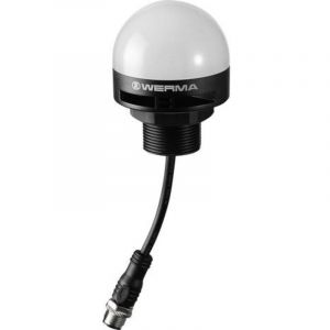 Werma Signaltechnik Avertisseur optique LED MC RGB 240.110.50 RVB, rouge, jaune, vert, blanc, bleu, violet, turquoise A952052