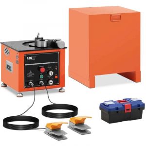 Cintreuse fer &agrave; b&eacute;ton professionnel &eacute;lectrique &eacute;paisseur de pliage 25 mm 0 - 180&deg; 2 p&eacute;dales