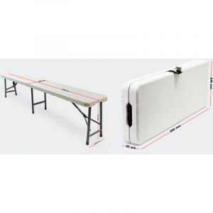 Bigb - Banc pliable en plastique 180 cm