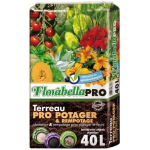 Florabella terreau pro potager et rempotage 40l