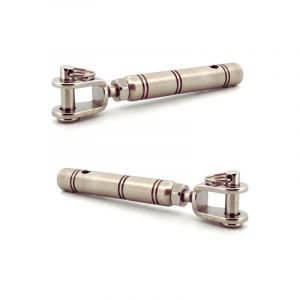 Kit tendeurs câble inox à chape gauche et droite