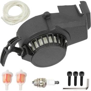 D&eacute;marreur &agrave; Rappel pour Moteur 2 Temps 43 CC 47 CC 49 CC Pocket Coolster pour Syx 50 CC pour SSR SX50 Mini Dirt Bike Pocket Bike Moto Quad ATV