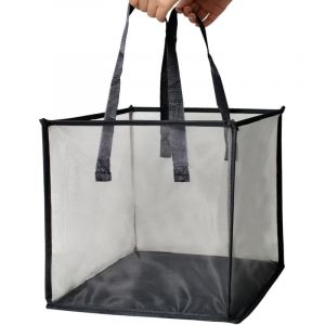 (nior)2X Capacit&eacute; Storage Laundry Hamper, Bo&icirc;te &agrave; Linge Pliable, Laundry Basket Storage Bin Lavage R&eacute;utilisation, Panier &agrave; Linge Pliable avec Poign&eacute;e