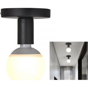 Industriel Plafonnier Industrielle Vintage m&eacute;tal Suspension Luminaire,Plafonnier Fer forge Mini plafonnier cr&eacute;atif moderne,pour