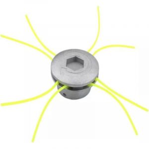 Tete Debroussailleuse Universelle, Tete Debroussailleuse 4 Fils, Aluminium Tete Fil D&eacute;broussailleuse Accessoire de D&eacute;broussailleuse pour Tondeuse &agrave;
