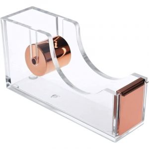 D&eacute;Vidoirs De Rubans Adh&eacute;Sifs,D&eacute;Rouleur De Bureau,Cristallic D&eacute;Vidoir De Ruban Adh&eacute;Sif Acrylique Transparent D&eacute;Vidoir Rechargeable Pour Ruban