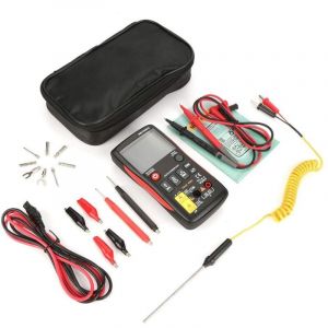 Gistuch - aneng Q1 Bouton Multim&egrave;tre Num&eacute;rique True-RMS 9999 Compte avec Graphique &agrave; Barres Analogique Amp&egrave;rem&egrave;tre ca/cc Courant Ohm Auto/Manuel