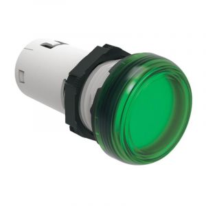 Voyant lumineux Lovato monobloc à led verte 24V LPMLB3