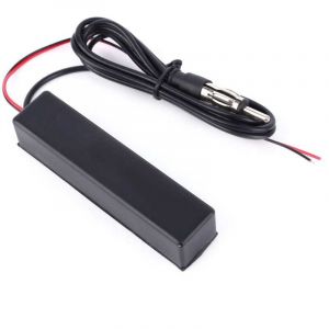 Antenne électronique d'amplificateur de Signal fm de moto de voiture chaude 12V amplifiée