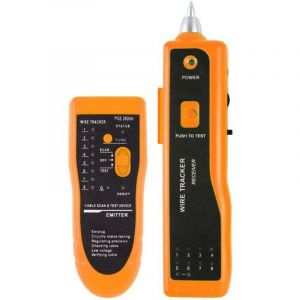 RJ11 RJ45 Cat5 Cat6 Traqueur de fil t&eacute;l&eacute;phonique Toner Tracer Ethernet R&eacute;seau LAN Testeur de c&acirc;ble D&eacute;tecteur de ligne