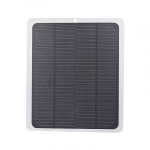 Benobby Kids - Panneau solaire 12 v 6 w, portable, usb, avec allume-cigare, pince crocodile, ventouses, étanche, pour camping, compatible avec