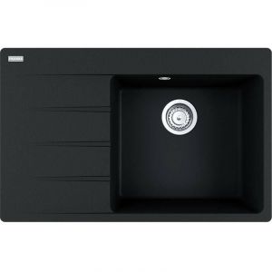 Franke - Centro - Évier en Fragranite cng 611-78 tl / 7, 78x50 cm, onyx 114.0637.510
