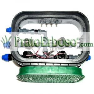 Rain Bird - PA-HV-2 - Puisard assemblé 1' pour l'irrigation du jardin et de la pelouse, 2 zones