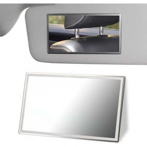 OUYLAF,Miroir de Pare-Soleil Auto-adh&eacute;sif Carr&eacute;,Miroir Cosm&eacute;tique pour Voiture, Camion, SUV