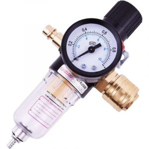 Regulateur de Pression Compresseur 1/4, Filtre Compresseur Dair, Filtre &agrave; air Compresseur pour Compresseurs d'air Comprim&eacute; et outils Pneumatiques