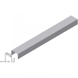 Agrafes Prebena 10 mm zinguées sous blister - VZ10CNK-B