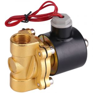 Vanne &eacute;lectromagn&eacute;tique &eacute;lectrique &agrave; vanne ferm&eacute;e normale, 220V DN15, 1/2 pouces, pour eau, huile, Air et gaz