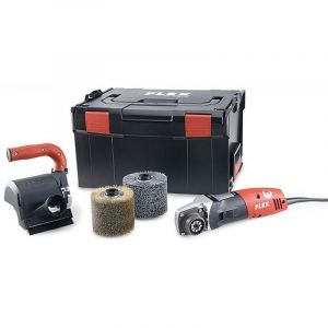 Flex - Polisseuse excentrique Brosseuse trinox bbe 14-3 110 Set en coffret - 461504