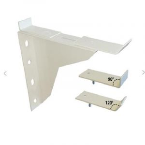 Plombelec - Consoles pour lavabo collectif - Longueur: 180-255 mm (lot de 2)