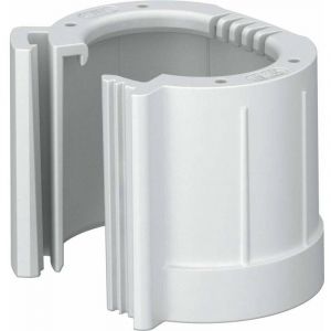 Obo Bettermann - obo-bettermann système conex. fij. - embout tube epais M25 polyéthylène gris clair RAL7035 sistema conex.fij.