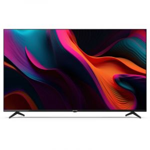 Sharp 50GL4260E - Android TV 50" sans cadre (sans cadre, 4K Ultra HD, 4X HDMI 2.1, 2X USB, Bluetooth), Google Assistant, Chromecast, HDR10, Noir