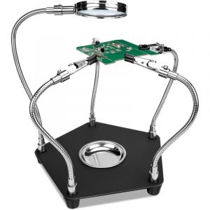 Troisi&egrave;Me Main De Soudage, Outil De Station De SoudageHelping Hands, Outil De Support De Pcb De Soudage, Mains D'Assistance De Soudage Flexibles Avec