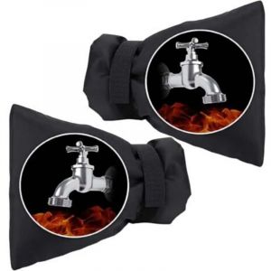 Lot de 2 housses de robinet d'ext&eacute;rieur, protection hivernale pour robinet, housse antigel pour robinet &eacute;tanche, protection hivernale pour robinet,