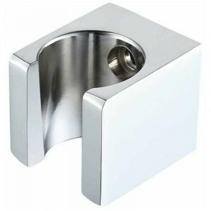 Support Douche Tout en Laiton Support Douchette Mural Support Pommeau de Douche pour Baguette de Pulv&eacute;risateur &agrave; Main Pour Salle de Bain Chrome,