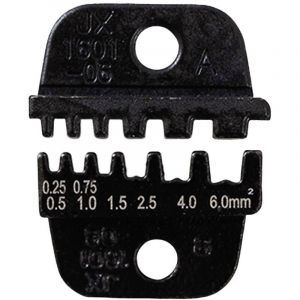Quadrios 22T024 22T024 Matrice à sertir pour embouts de câble 0.25 à 6 mm² D394602
